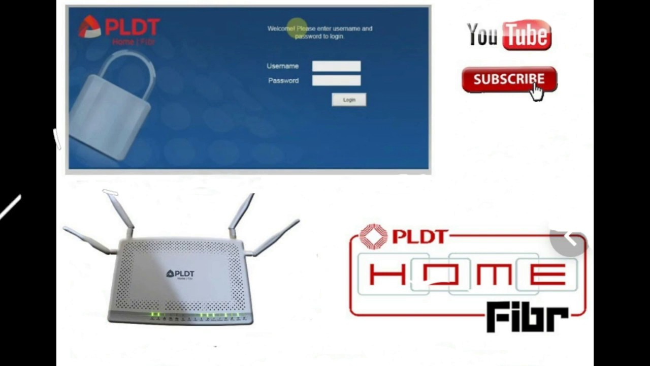 pldt fiber default username and password
